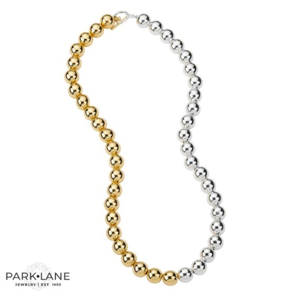 Park Lane Disco Necklace - Gold & Silver